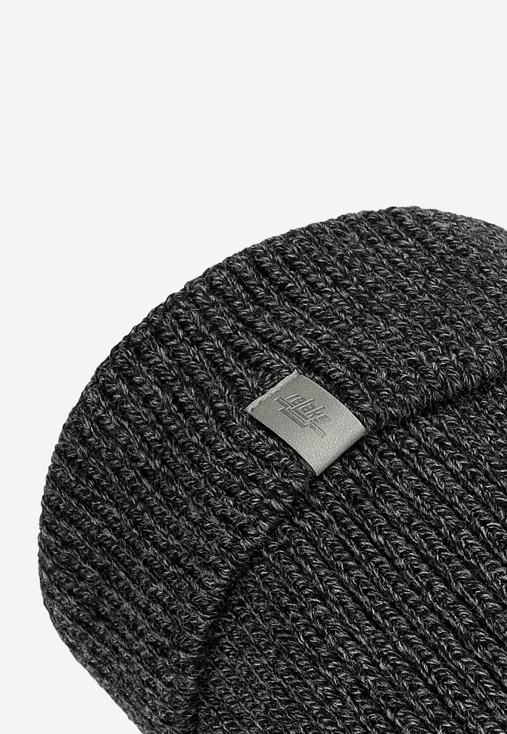 Klasická teplá tmavě popelavá akrylová pánská čepice RELAKS R96015-80 Widok 3