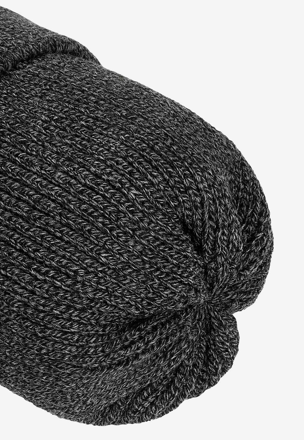 Klasická teplá tmavě popelavá akrylová pánská čepice RELAKS R96015-80 Widok 4
