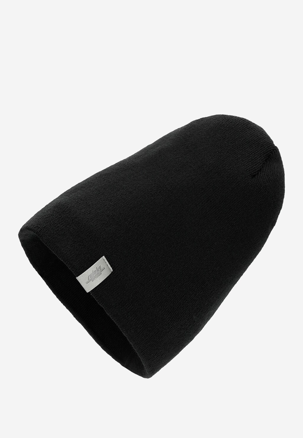 Nadčasová čierna akrylová pánska čiapka na zimu R96012-81 Widok 1
