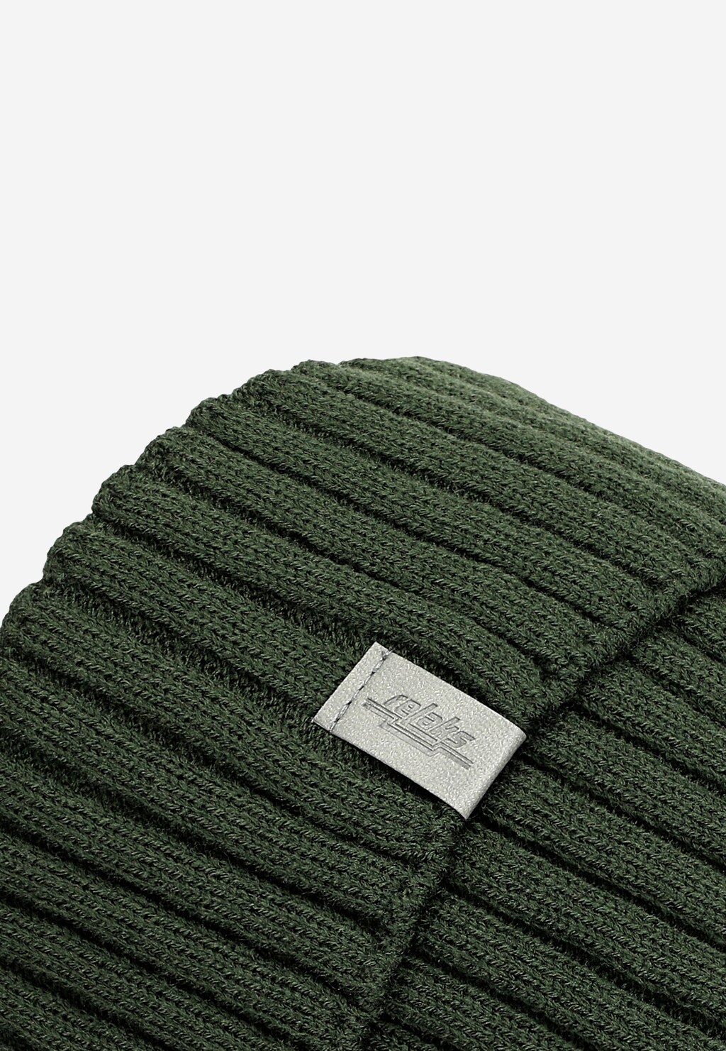 Klasická zimní zelená pánská čepice RELAKS R96025-87 Widok 3