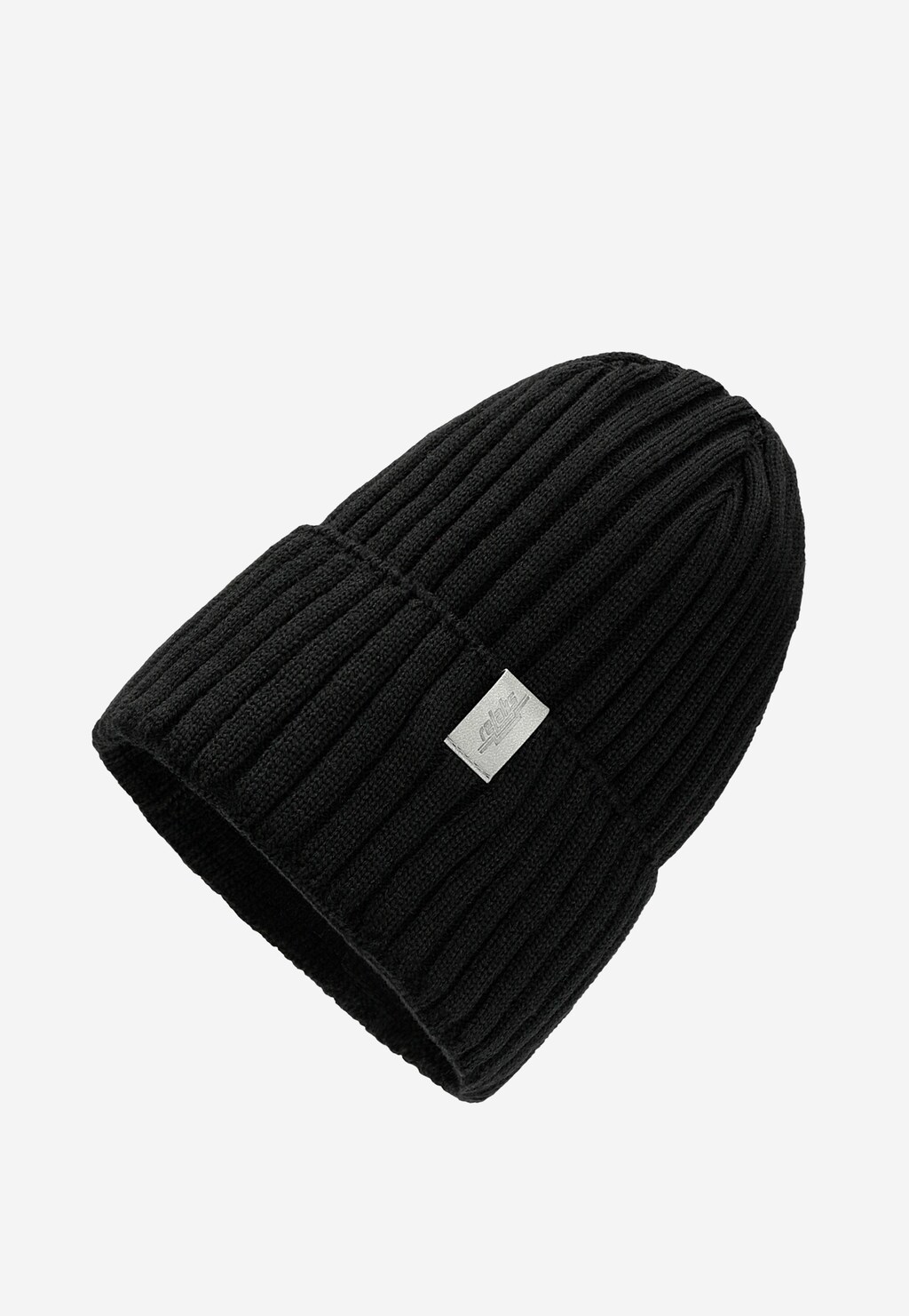 Klasická zimní akrylová černá pánská čepice RELAKS R96025-81 Widok 1