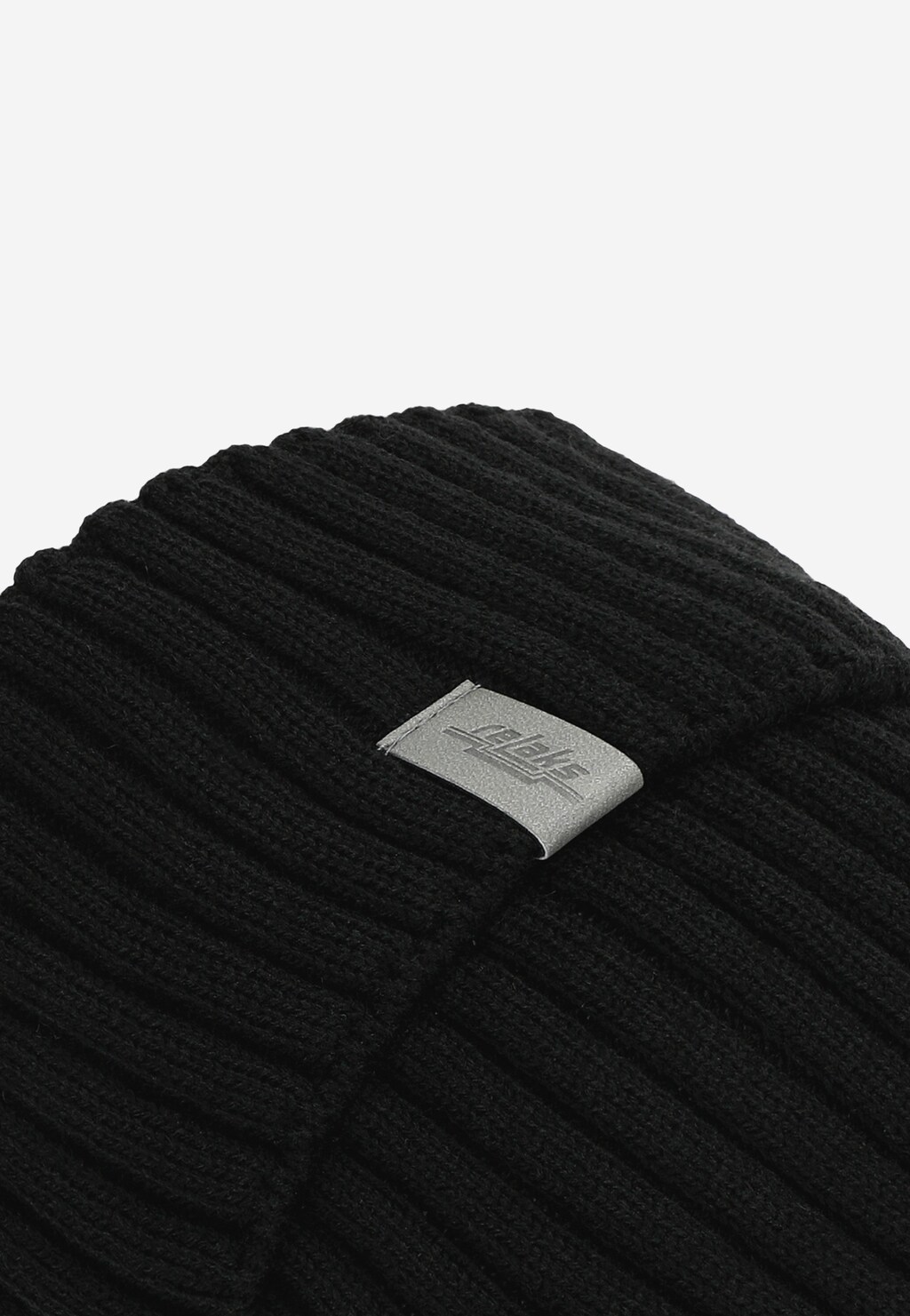 Klasická zimní akrylová černá pánská čepice RELAKS R96025-81 Widok 3