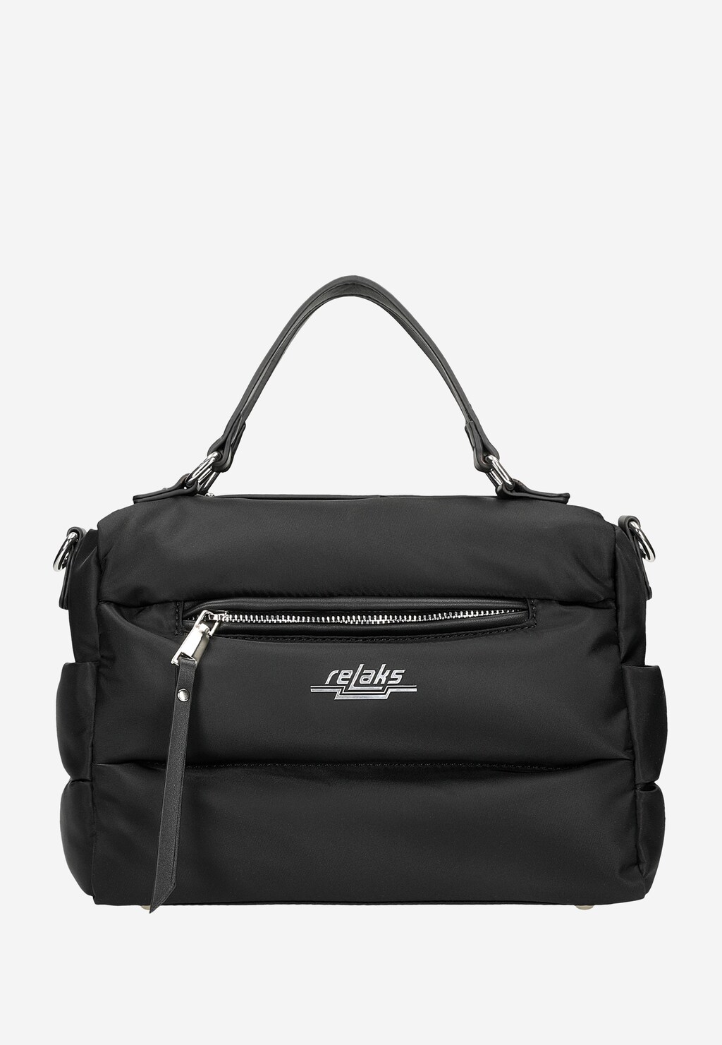 Čierna každodenná kabelka v športovom dizajne R80000-11 Widok 1