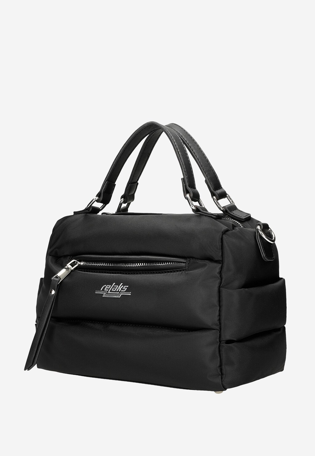 Čierna každodenná kabelka v športovom dizajne R80000-11 Widok 2