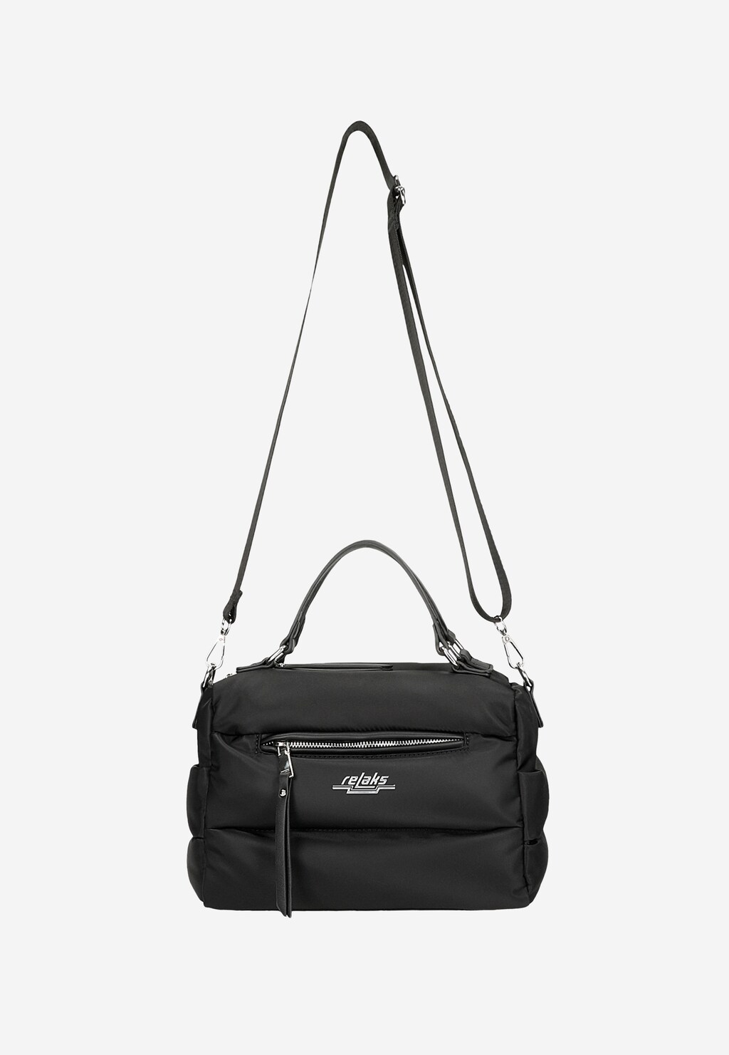 Čierna každodenná kabelka v športovom dizajne R80000-11 Widok 4