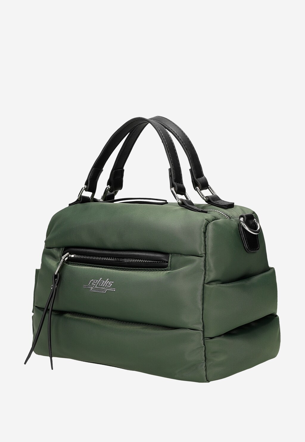 RELAKS pikowana torebka damska w kolorze khaki R80000-17 Widok 2