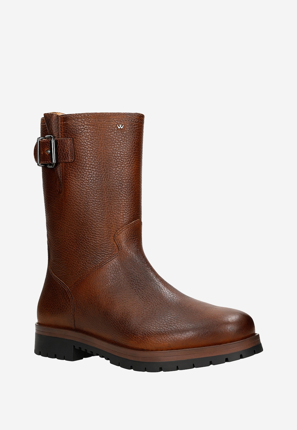 Brązowe botki męskie typu workery 20029-52 Widok 2