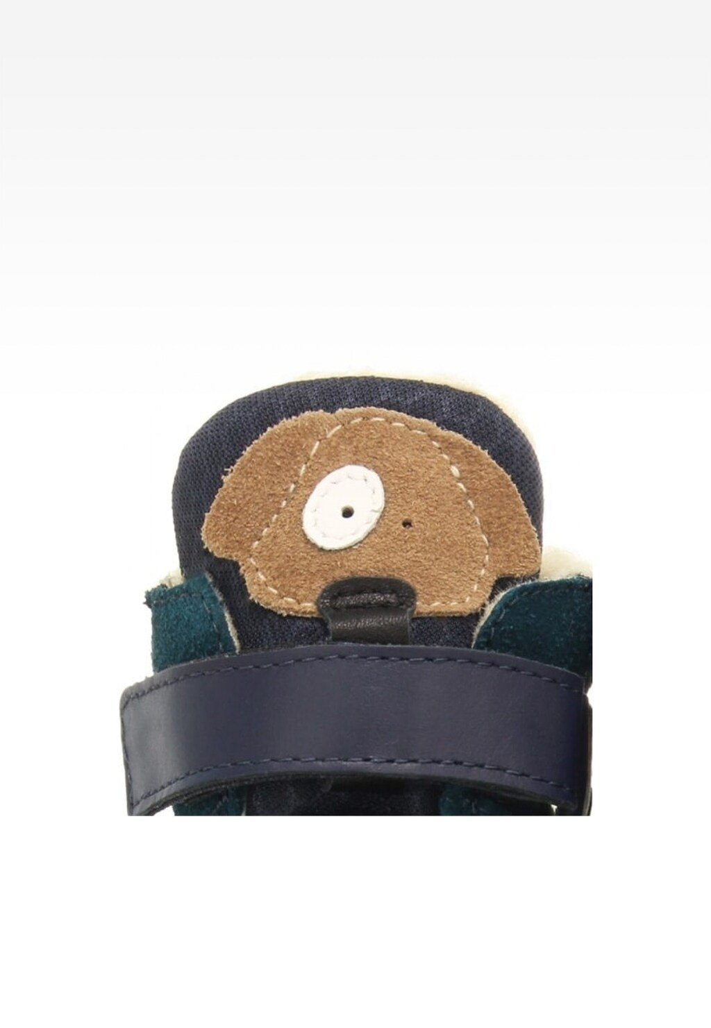 Zateplené členkové topánky BARTEK 11738001, pre chlapcov, zeleno-tmavomodré Widok 8