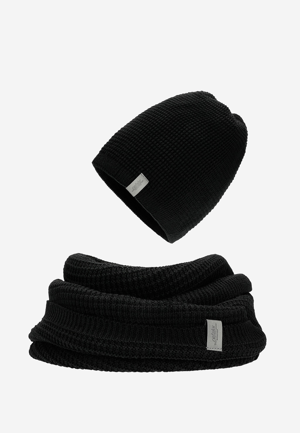 Čierna pánska čiapka z kvalitného akrylu R96011-81 Widok 1