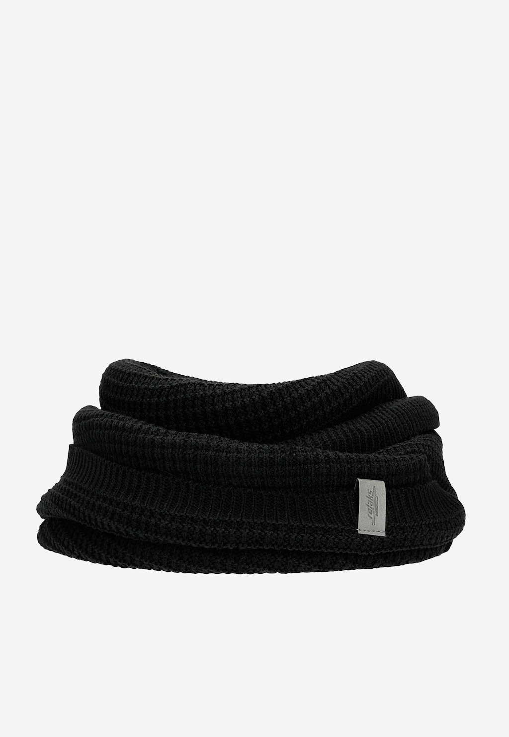 Čierna pánska čiapka z kvalitného akrylu R96011-81 Widok 3