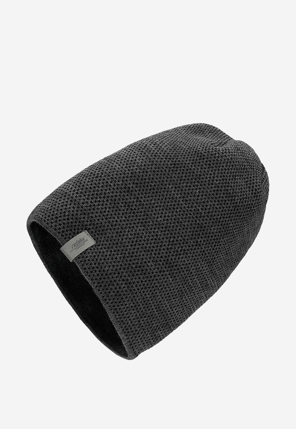 Zimní pánská čepice v černo-šedém odstínu R96010-81 Widok 2