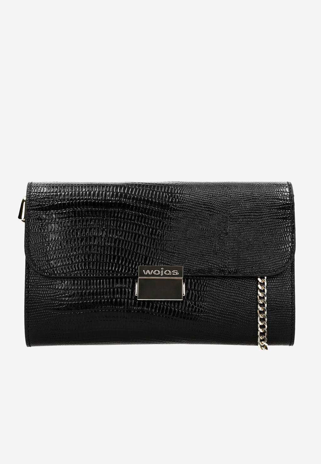 Malá kabelka crossbody v černé barvě se stylovým řetízkem 80291-51 Widok 1
