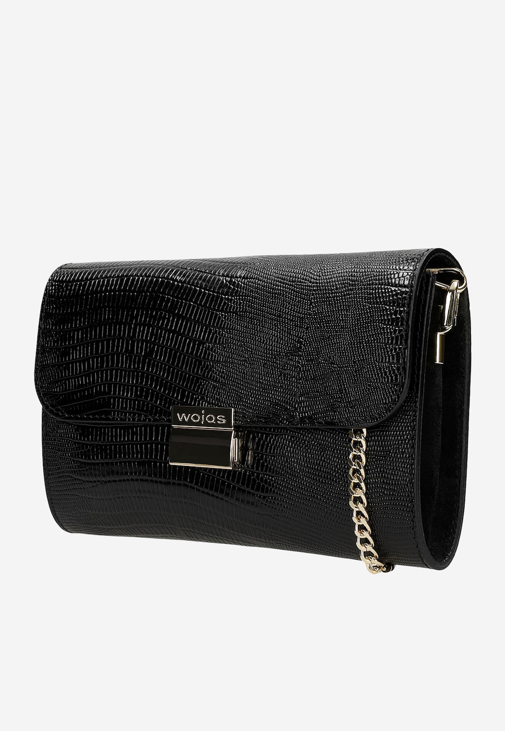 Malá kabelka crossbody v černé barvě se stylovým řetízkem 80291-51 Widok 2