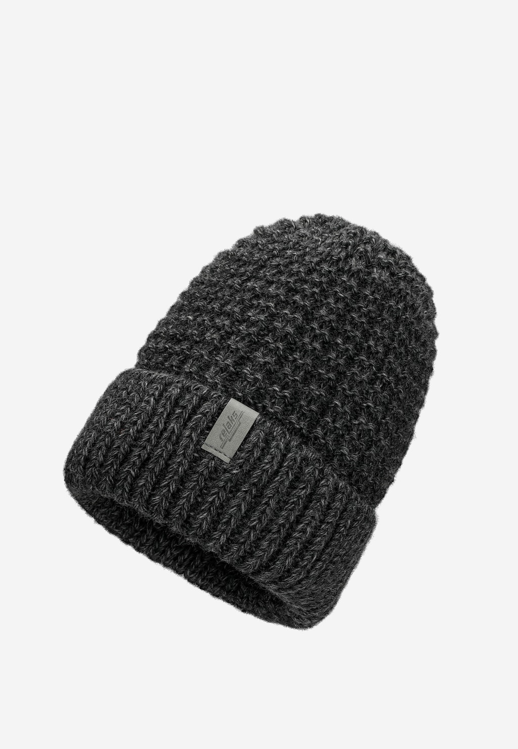 Zimní pánská čepice v popelavě šedé barvě R96009-80 Widok 2