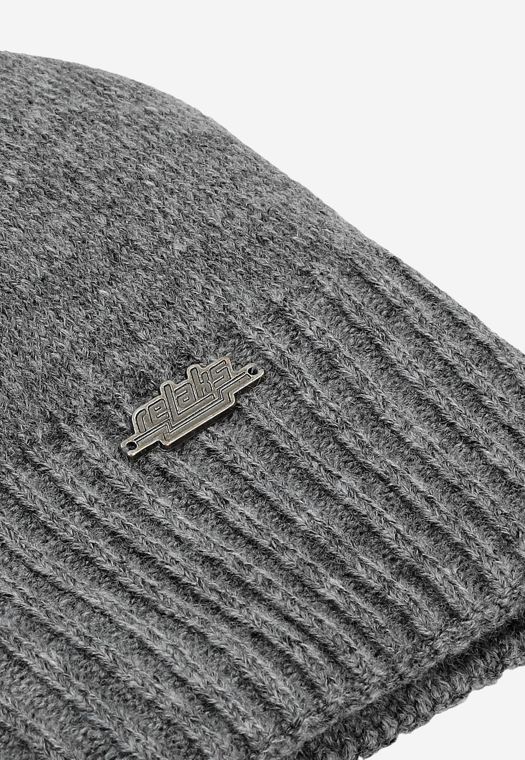 Tmavo sivá dámska čiapka v atraktívnom šmolko strihu R96027-81 Widok 4