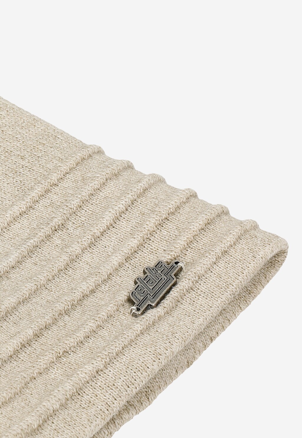 Béžovo-zlatá dámska čiapka v atraktívnom strihu R96019-84 Widok 4