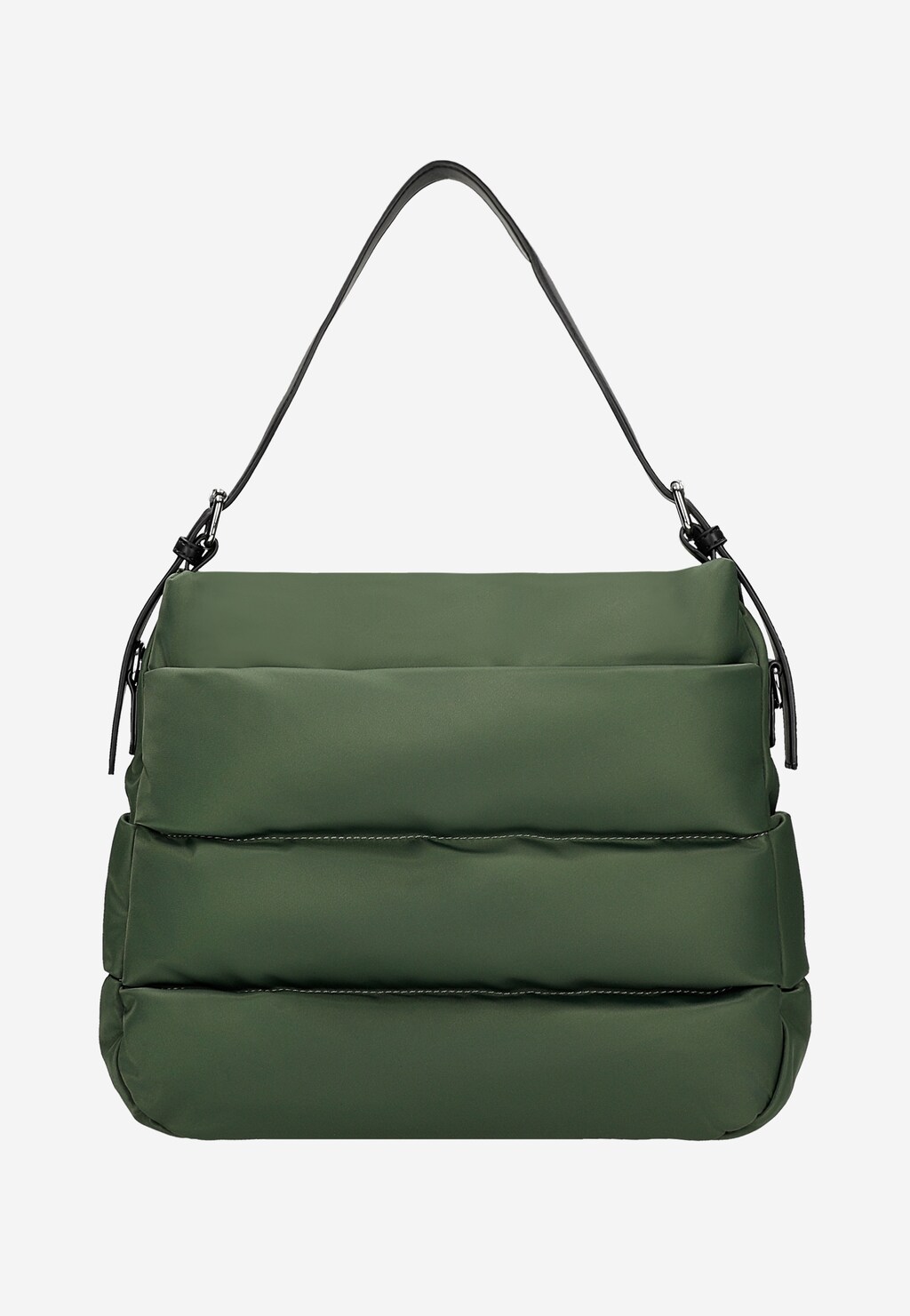 Torebka RELAKS typu shopper bag w kolorze khaki R80001-17 Widok 3