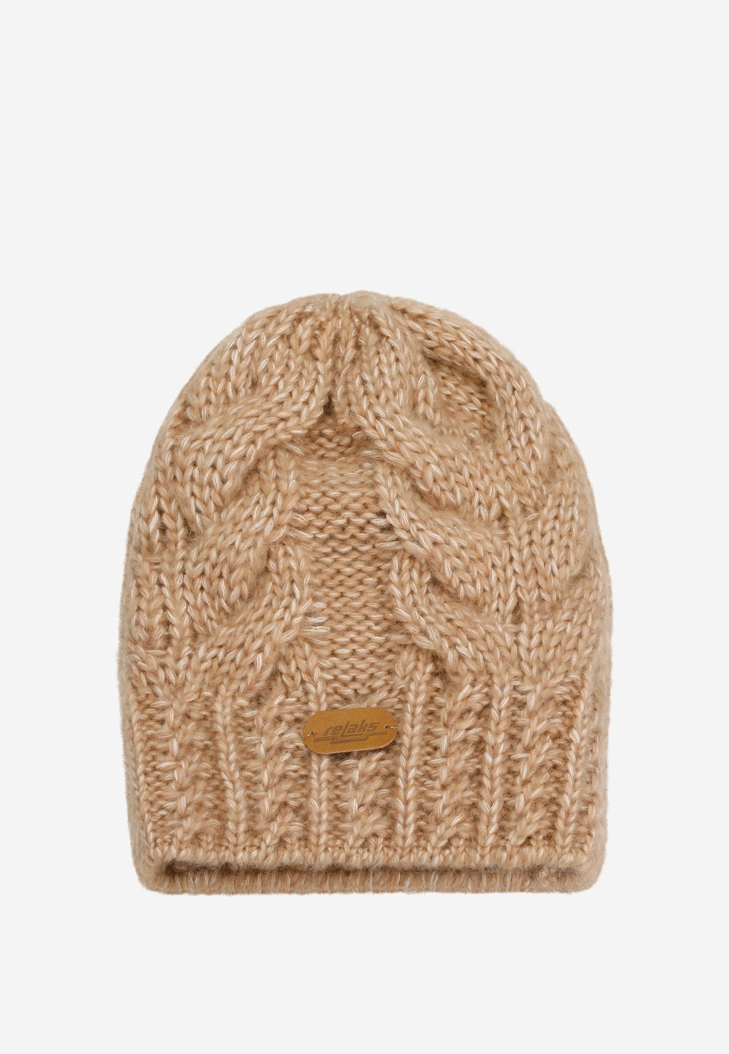 Zimní sada RELAX čepice + šála z kombinace jehněčí vlny a bavlny R96003-83 Widok 3