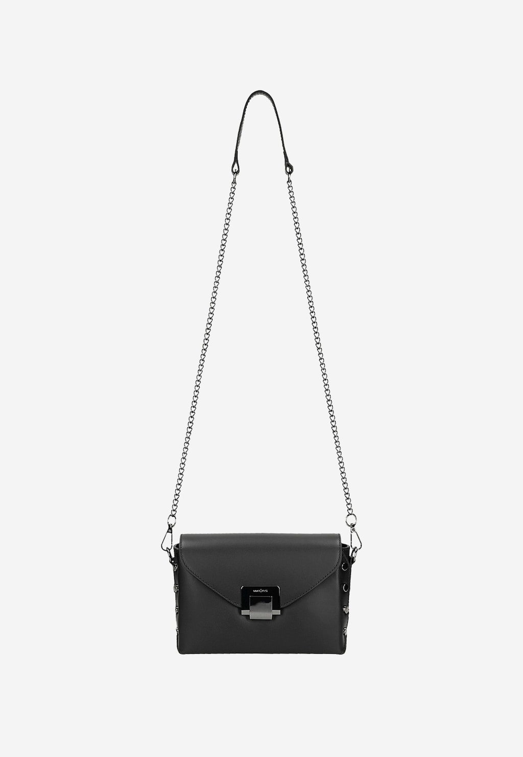 Elegantní kabelka v matném černém provedení 80201-51 Widok 6