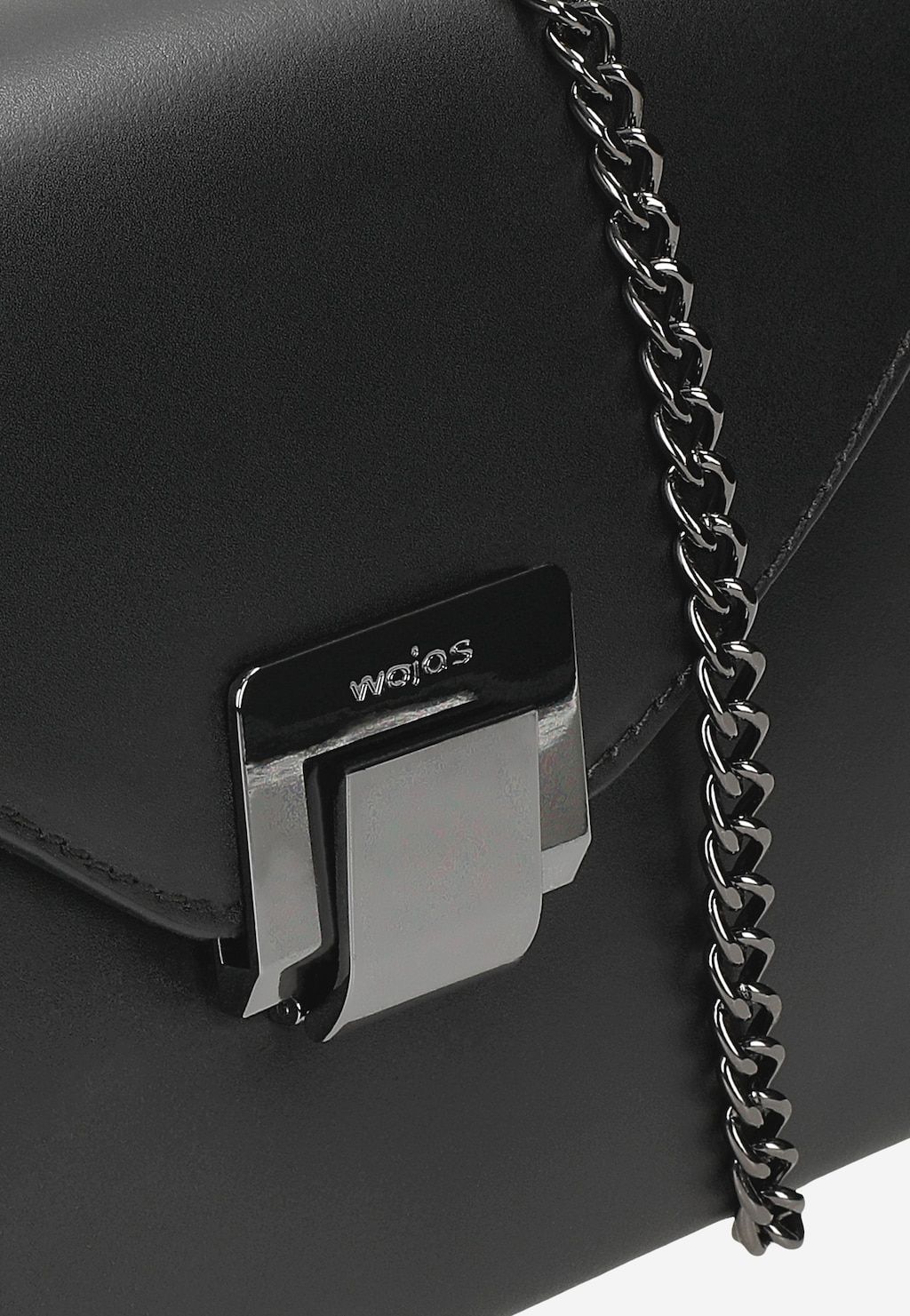 Elegantní kabelka v matném černém provedení 80201-51 Widok 9