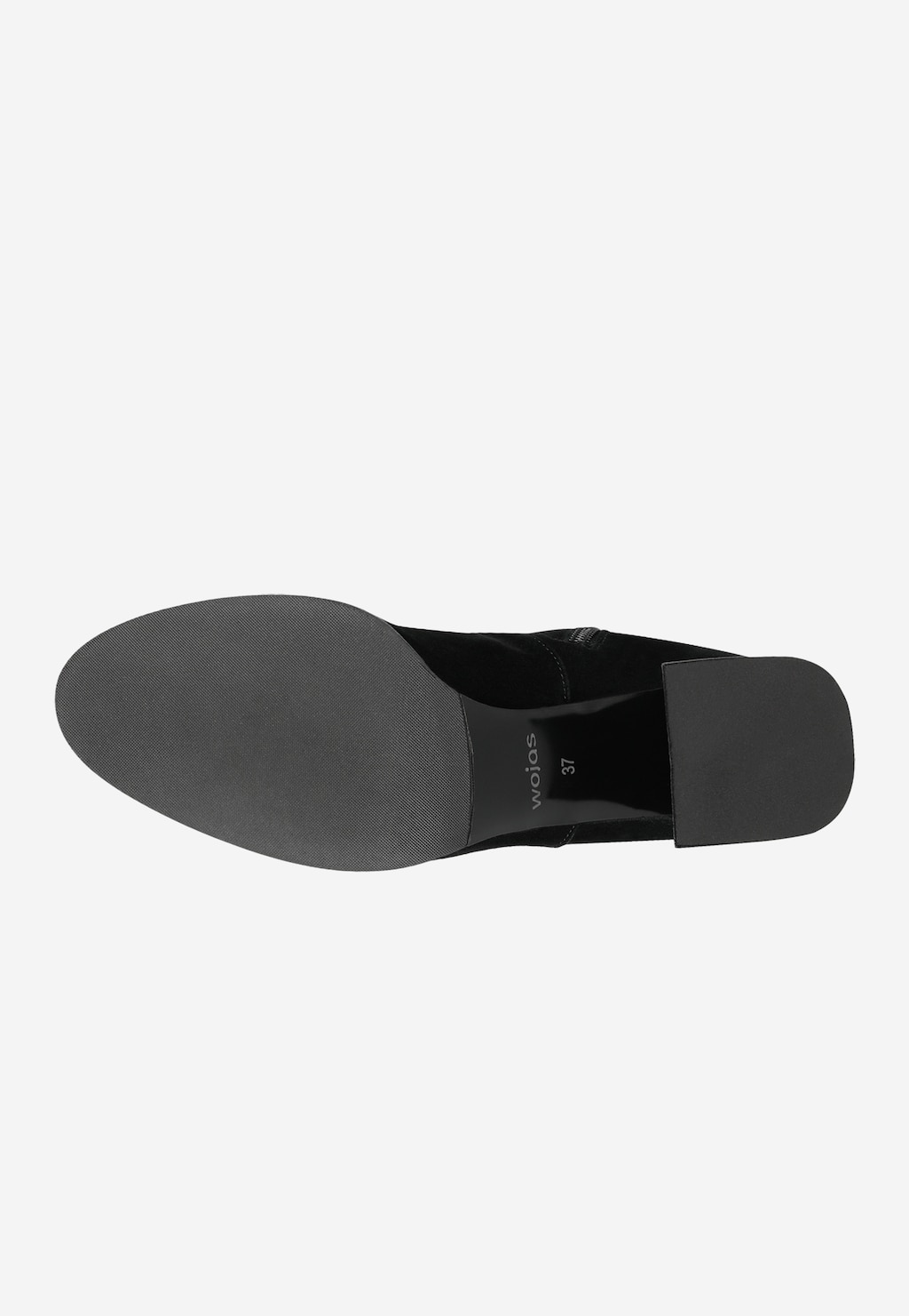 Dámske čierne čižmy so zapínaním na zips 71013-81 Widok 6