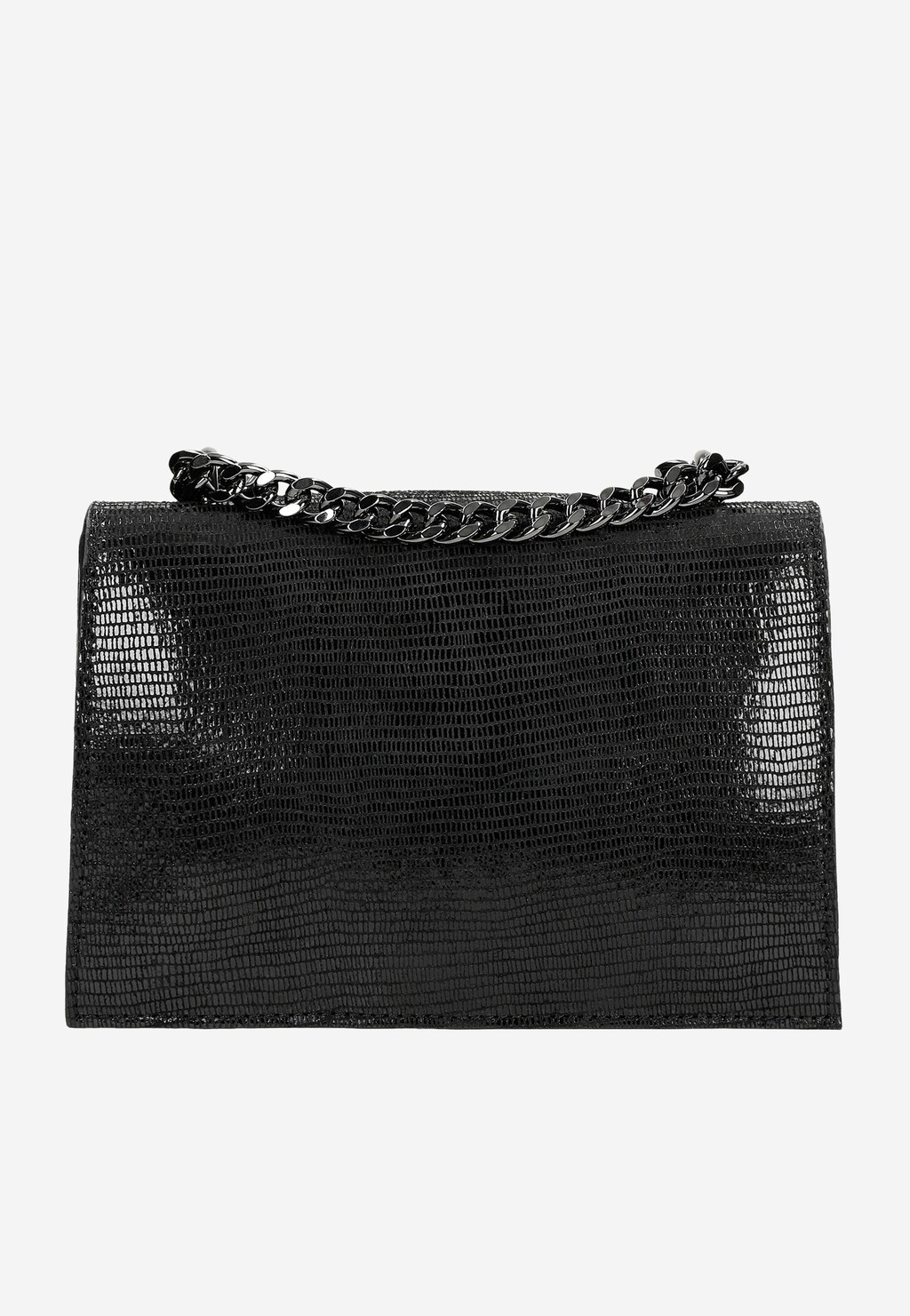 Crossbody dámska elegantná kabelka z fóliovanej kože 80293-61 Widok 4