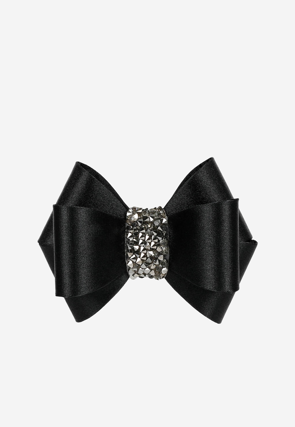 Černé elegantní šperky na boty ve tvaru mašlí 98516-11 Widok 3