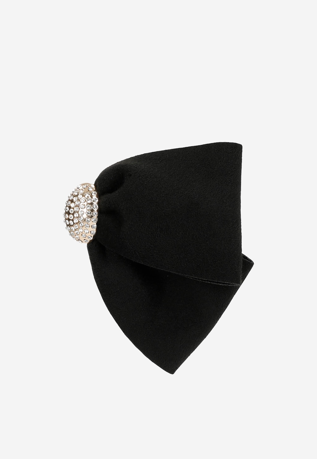 Černé šperky na boty v sametovém designu 98523-11 Widok 3