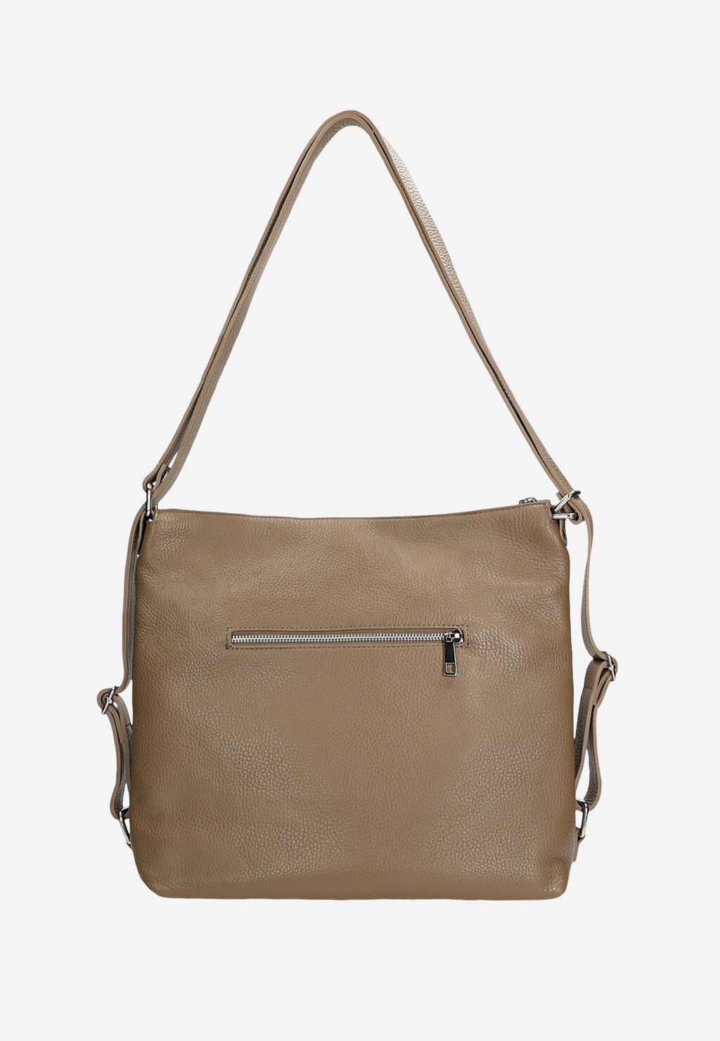 Ciemnobeżowa torebka plecak 2w1 80254-54 Widok 4