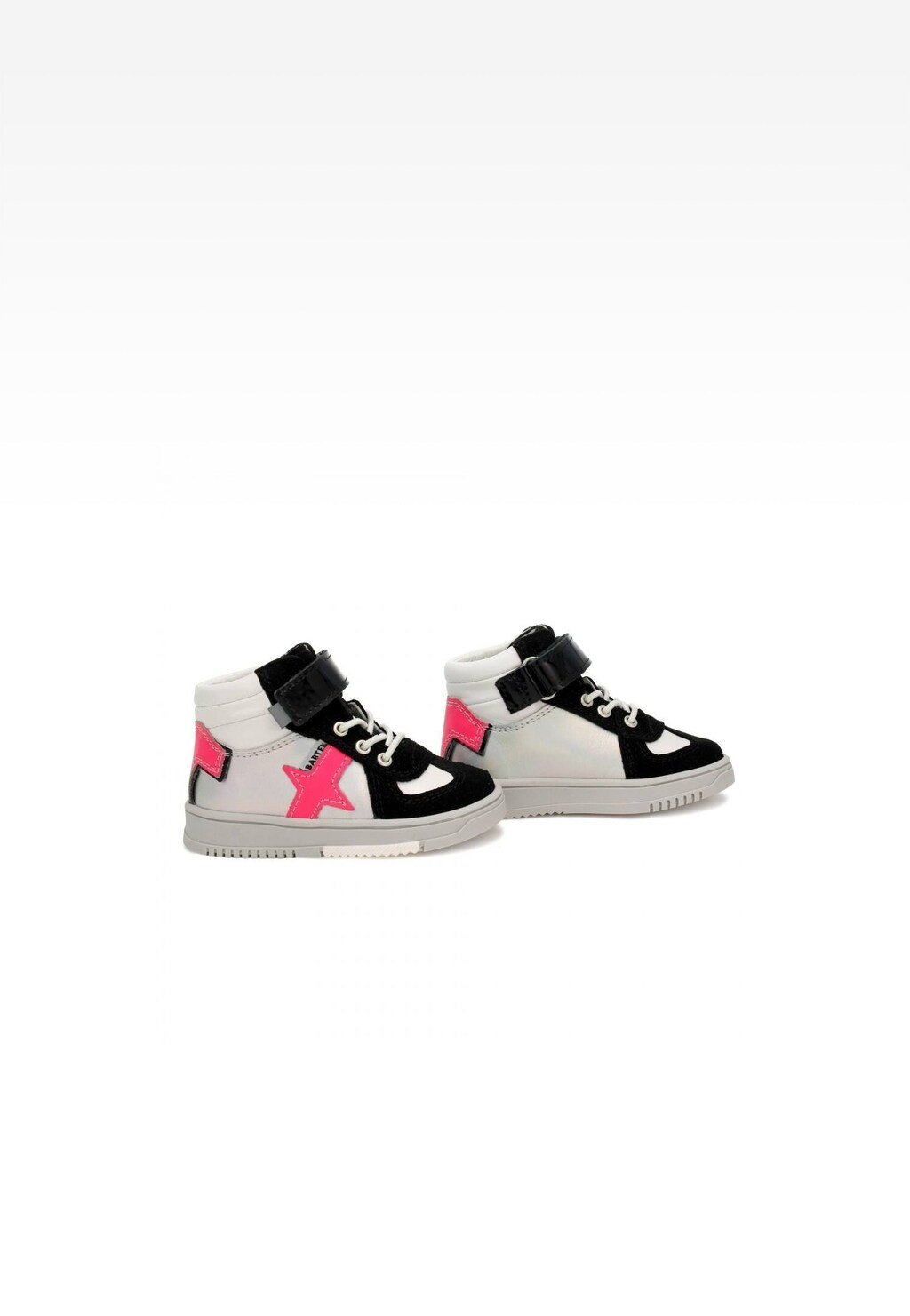 Sneakers BARTEK 11577012 ll, dla dziewcząt, biało-czarny Widok 5