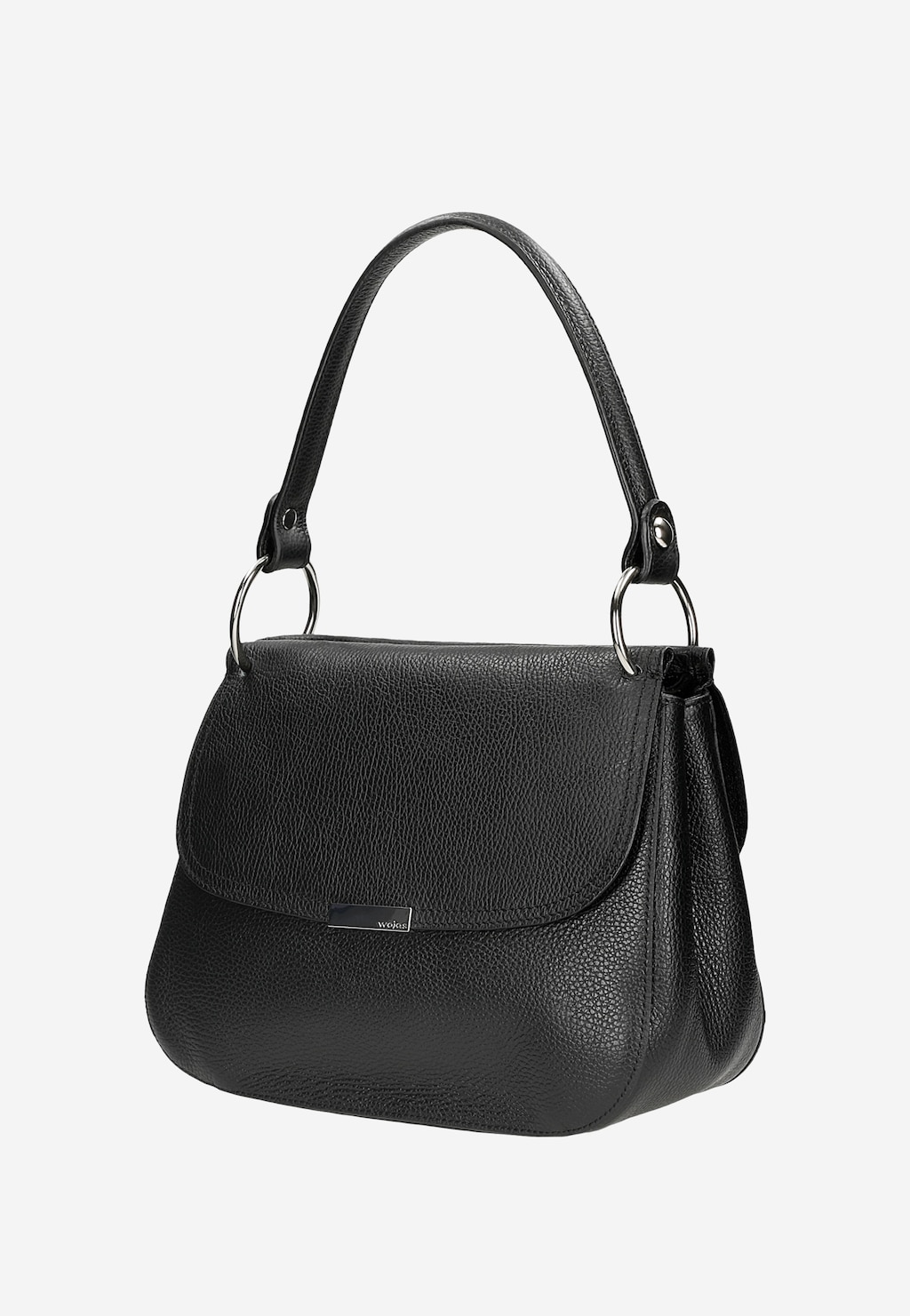 Čierna každodenná kabelka s remienkom na plece 80334-51 Widok 3