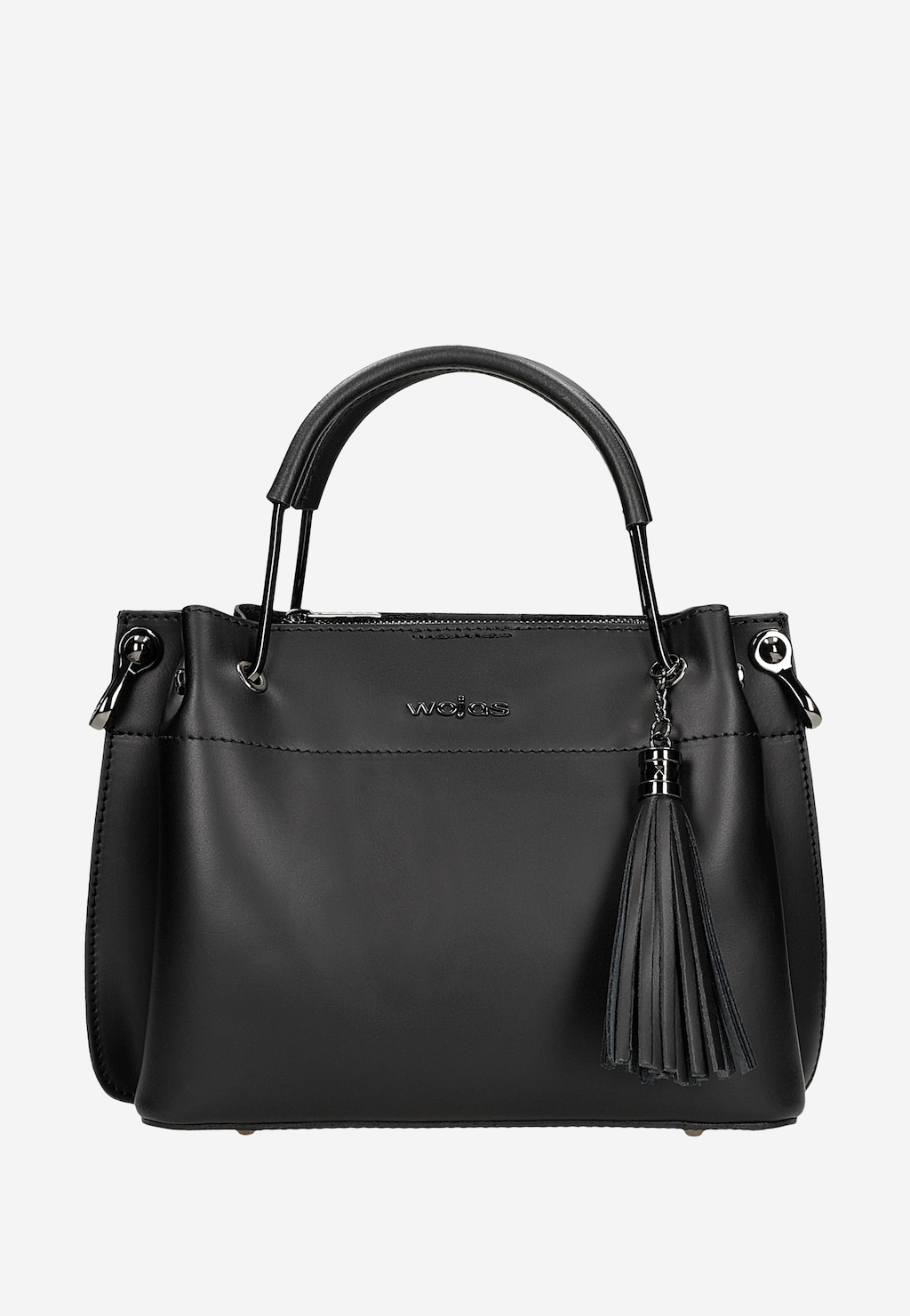 Kožená kufříková taška s ozdobným střapcem 80335-51 Widok 2