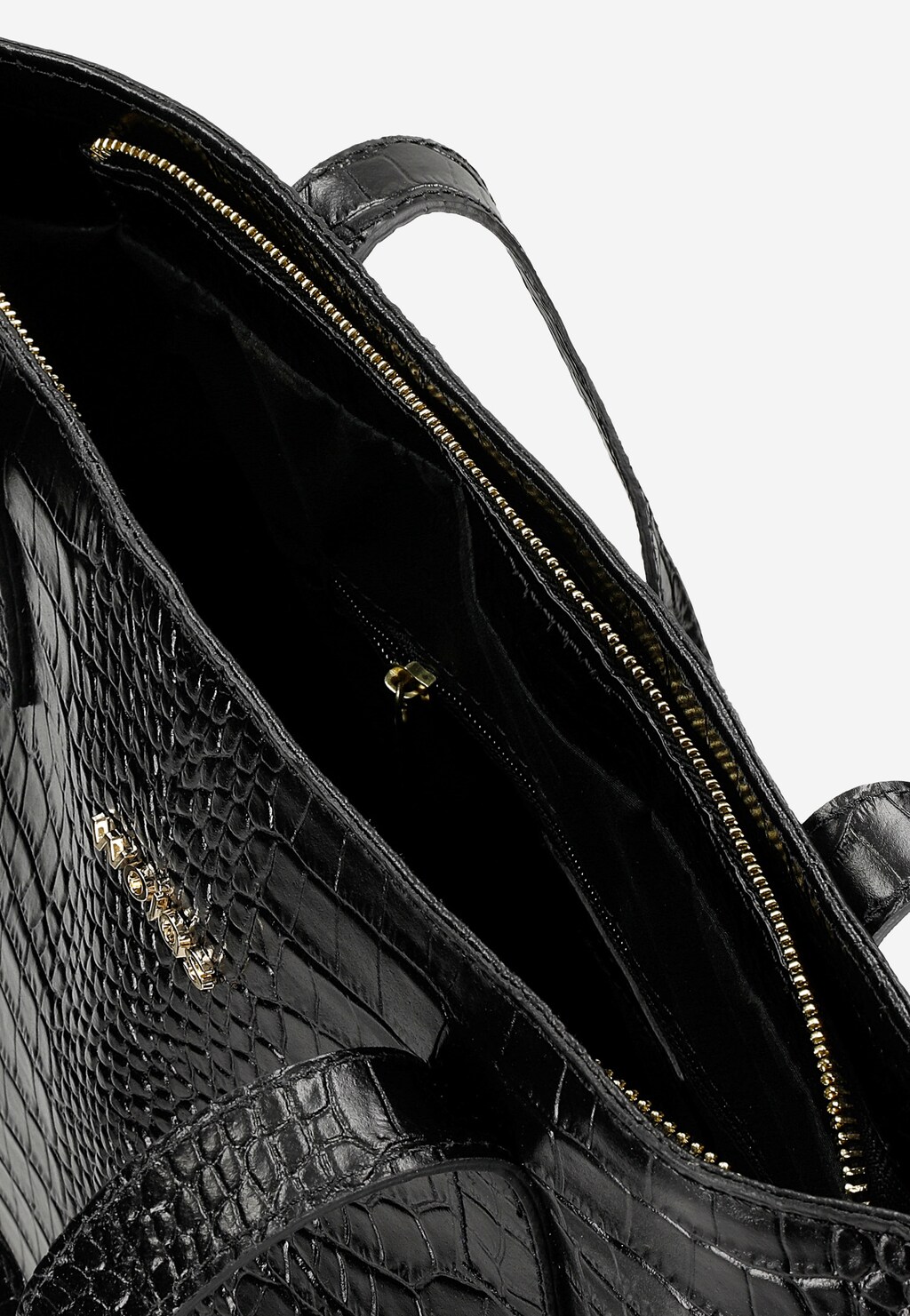 Czarna torebka damska shopperka 80372-51 Widok 6