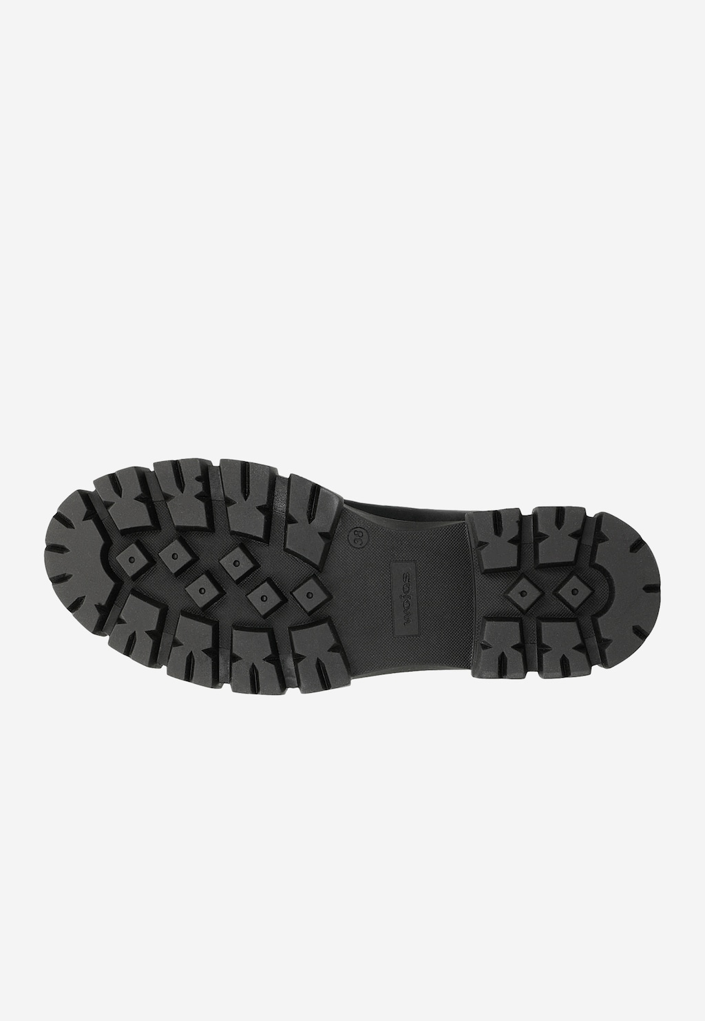 Čierne kožené dámske štyblety 55117-51 Widok 6