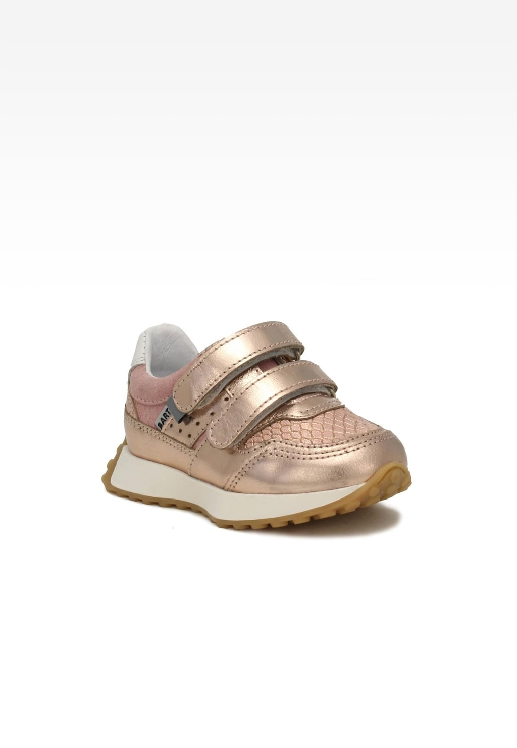 Półbuty BARTEK 11613001 II, dla dziewcząt, różowo-złoty Widok 2