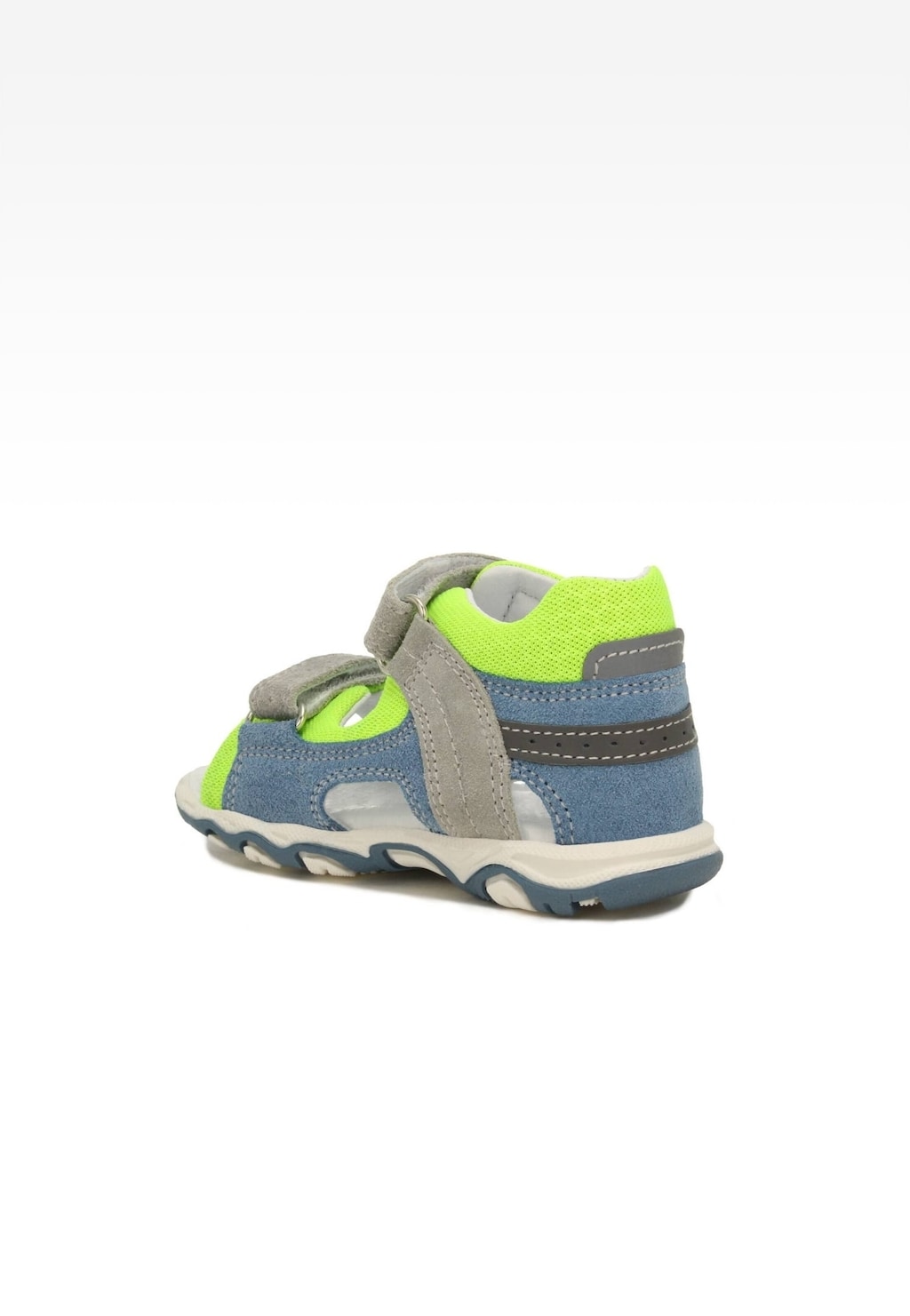 Sandály BARTEK 11848-024, pro chlapce, modro-šedo-zelené Widok 4