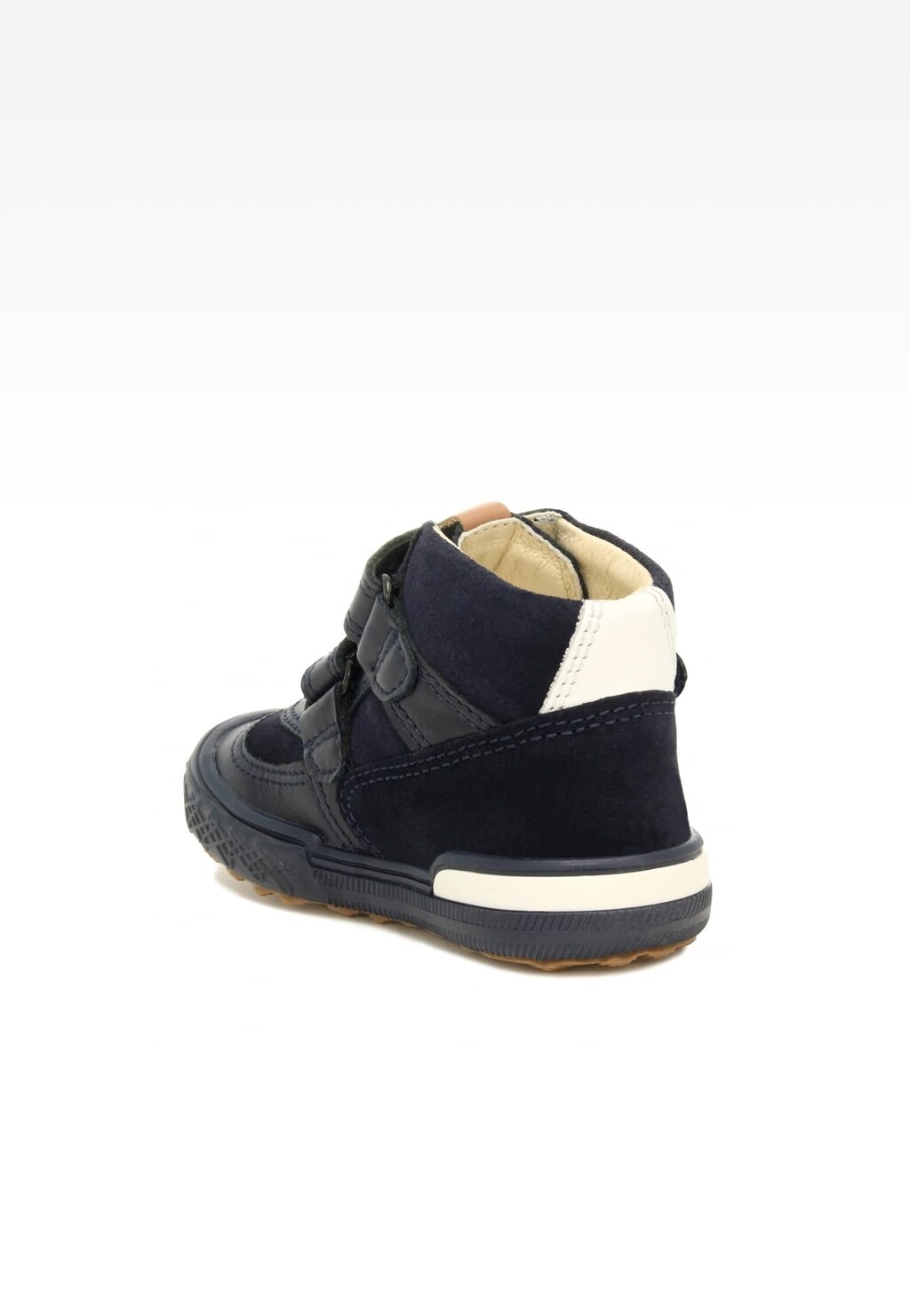 Sneakers BARTEK 91756-016, granatowo-brązowy Widok 4