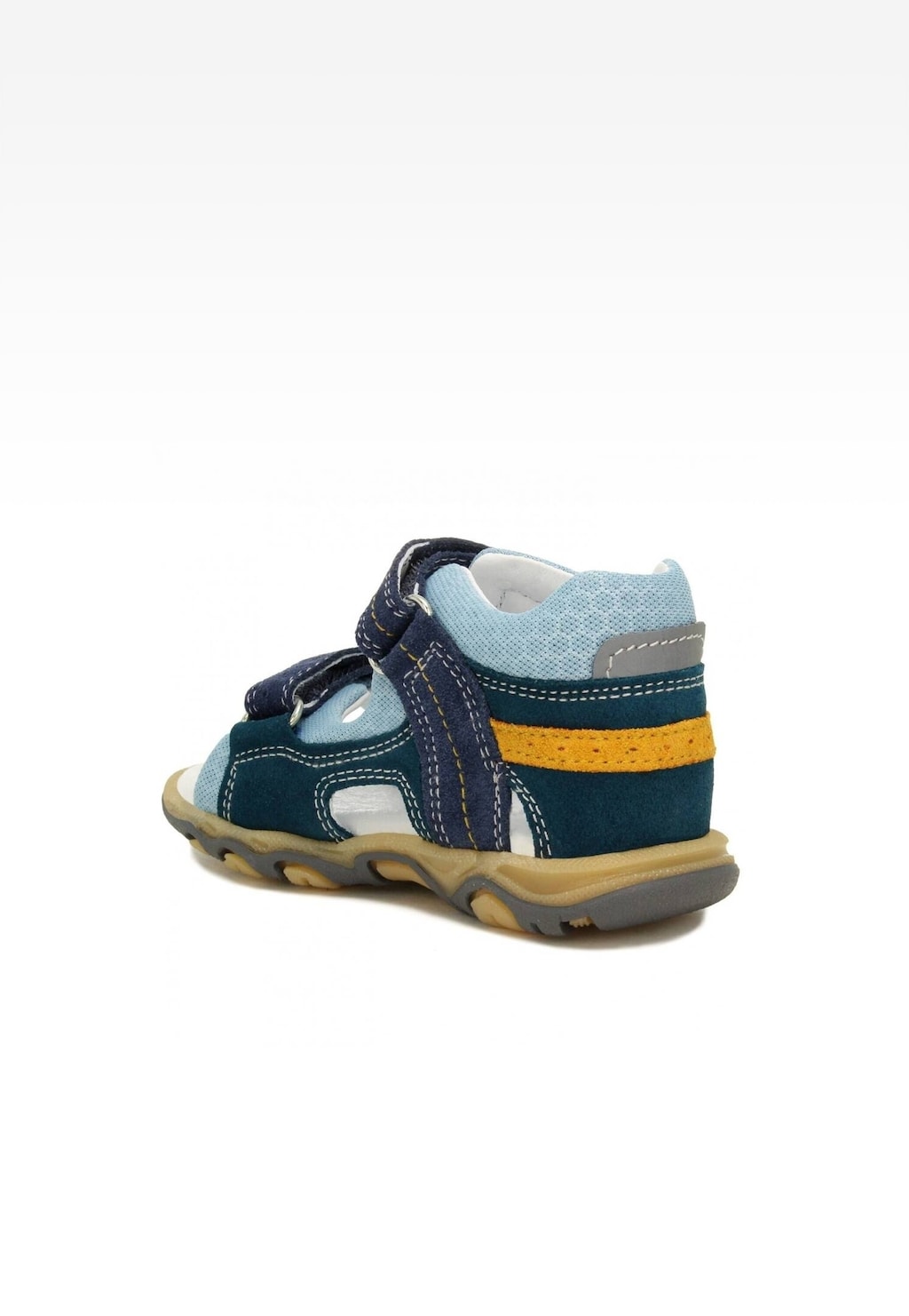 Sandále BARTEK 11848-025, pre chlapcov, zeleno-tmavomodré Widok 4