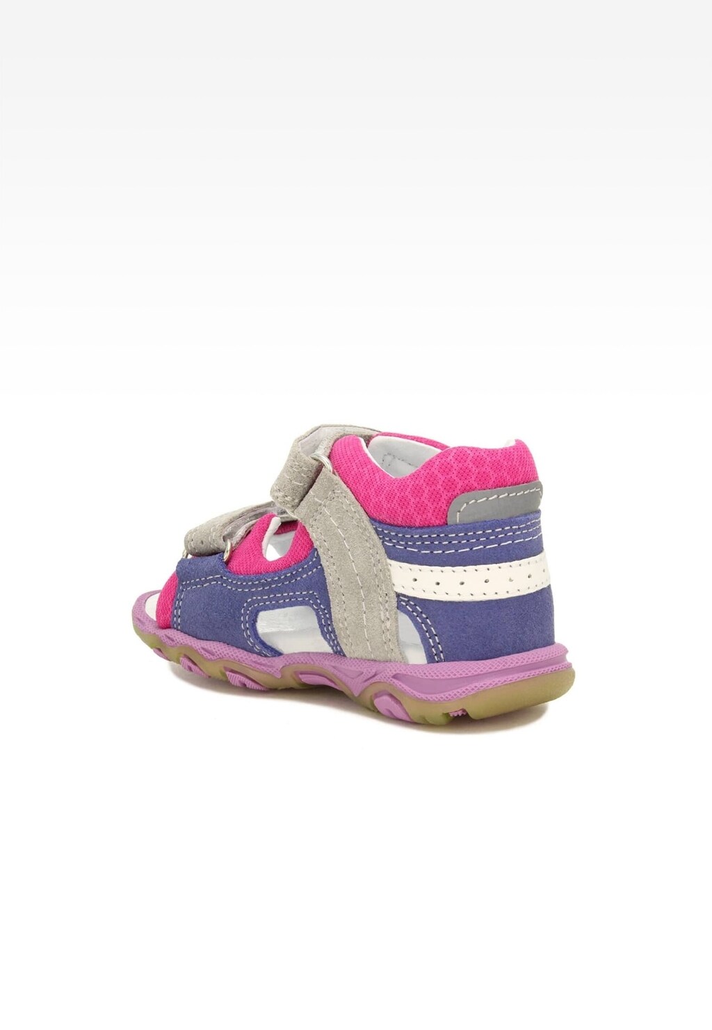 Sandály BARTEK 11848-027, pro dívky, růžovo-fialovo-šedé Widok 4