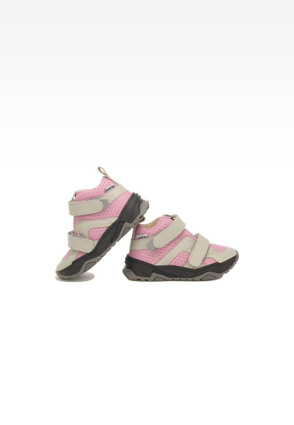 Sneakers BARTEK 11711002, dla dziewcząt, różowo-beżowy Widok 6