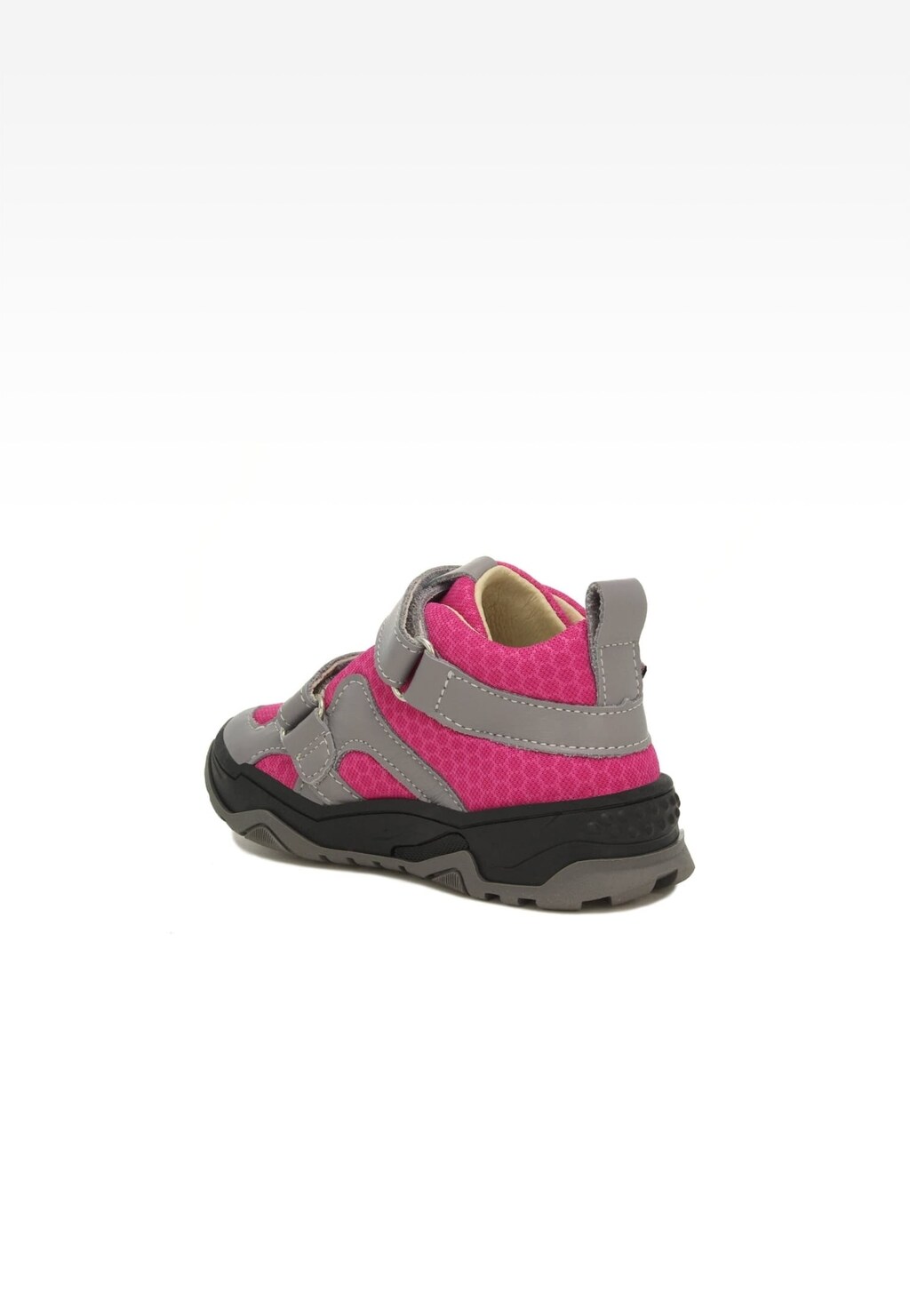 Sneakers BARTEK 11711003, dla dziewcząt, szaro-różowy Widok 3