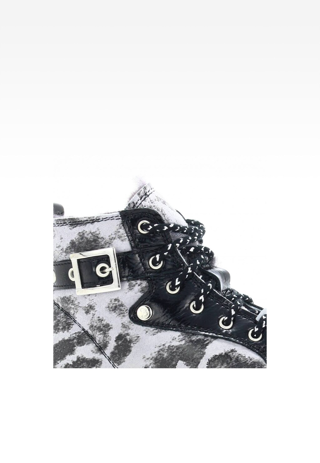 Trzewiki ocieplane BARTEK W-742840/FAC, dla dziewcząt, czarno-szary Widok 4