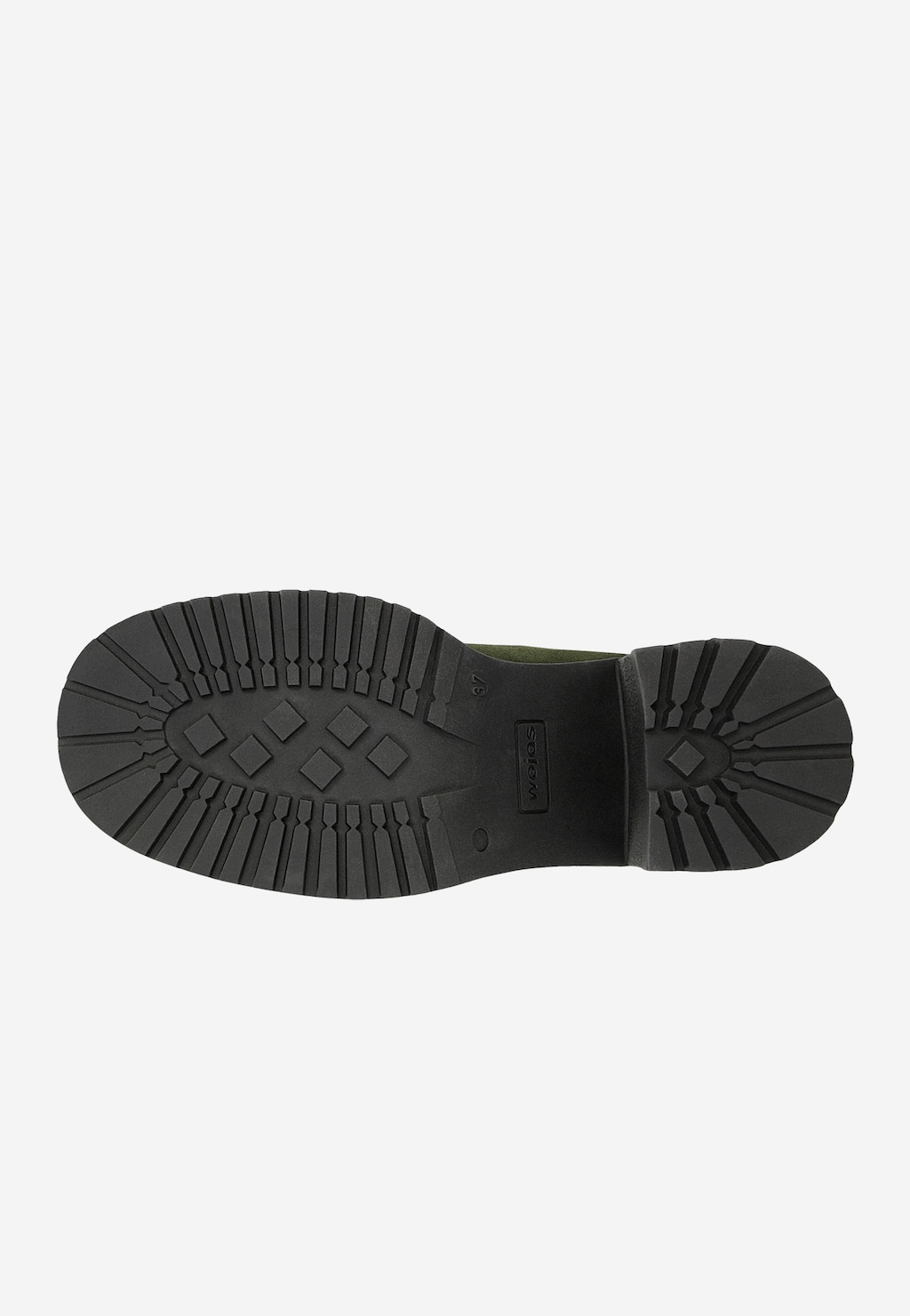 Zelené dámske bikery na stabilnom podpätku 64109-67 Widok 6