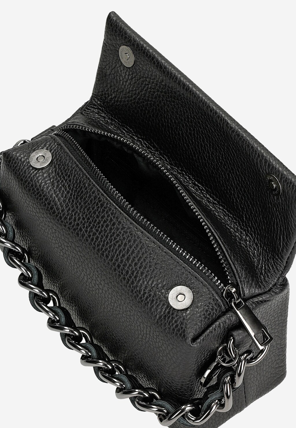 Čierna každodenná kabelka menších rozmerov 80223-51 Widok 7