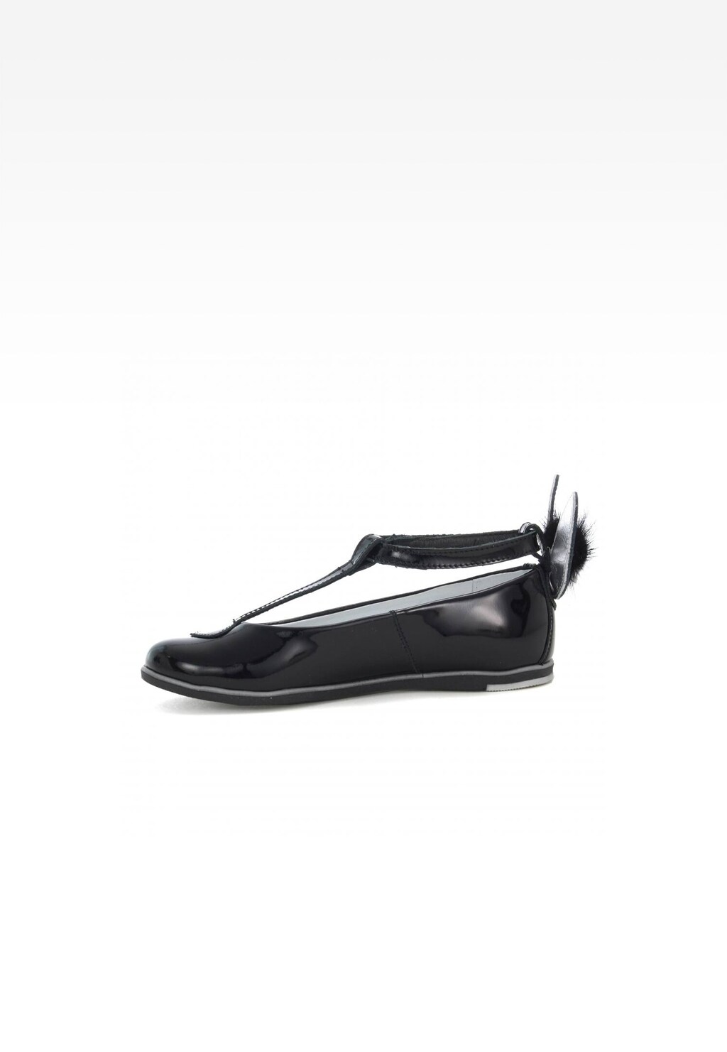 Wizytowe BARTEK W-48025/SZ/L3, dla dziewcząt, czarny Widok 4