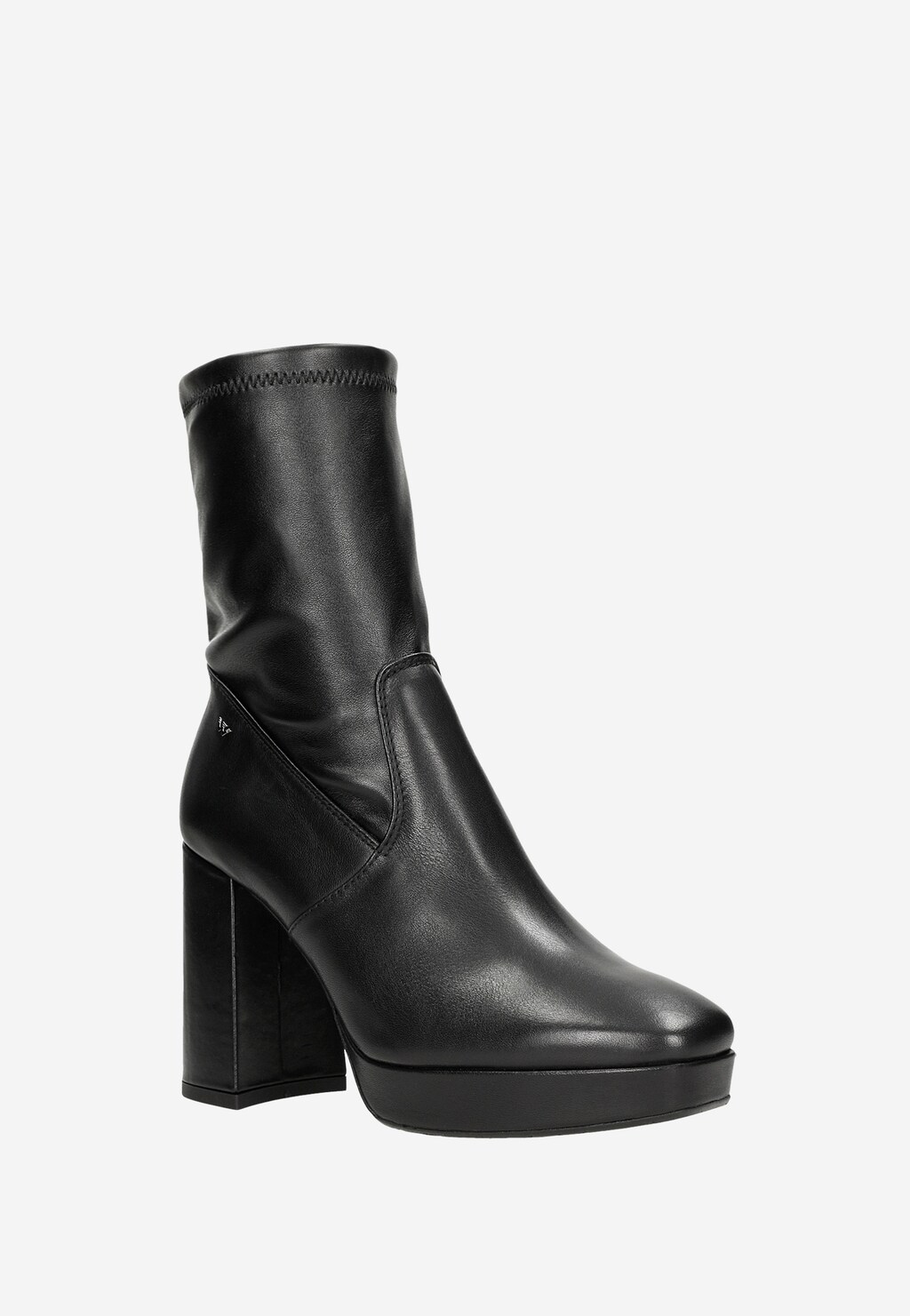 Extravagancia v každom počasí s koženými členkovými čižmami 55024-81 Widok 3