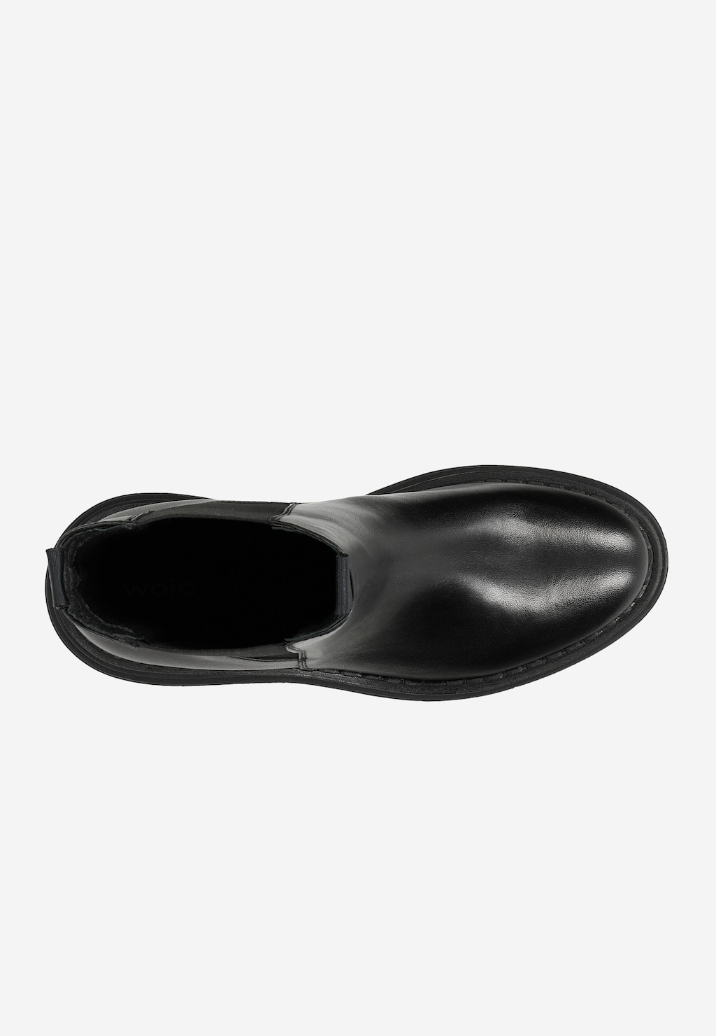 Dámske členkové topánky z lícovej kože a zateplením z fleecu 55120-51 Widok 5