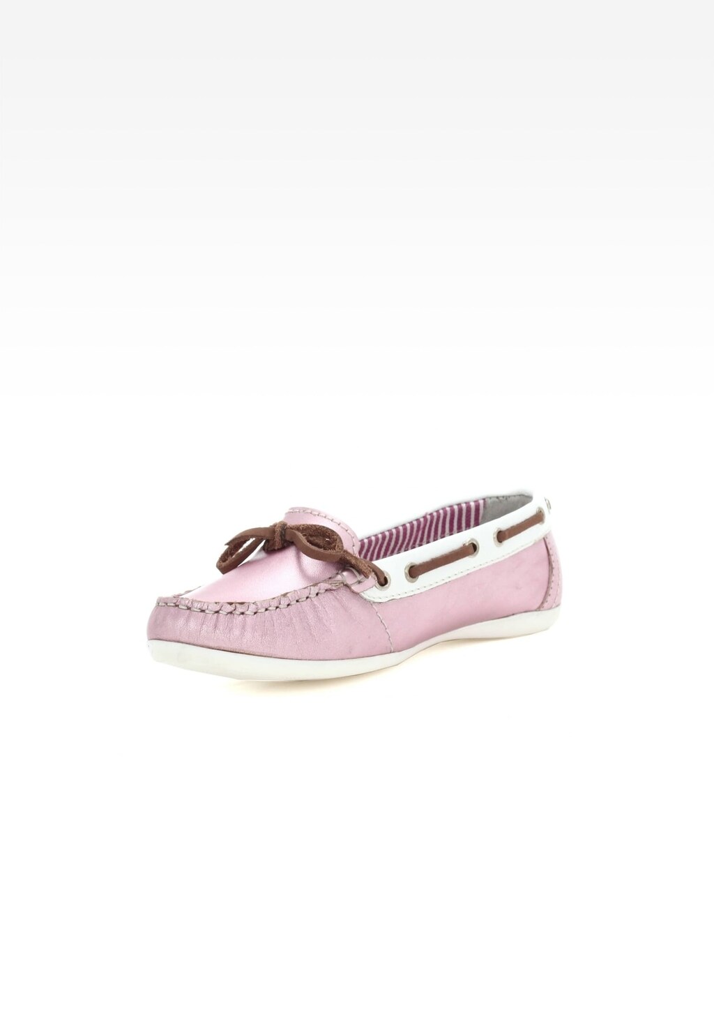 Półbuty Mohib T-74790/PINK II, dla dziewcząt, różowy Widok 3