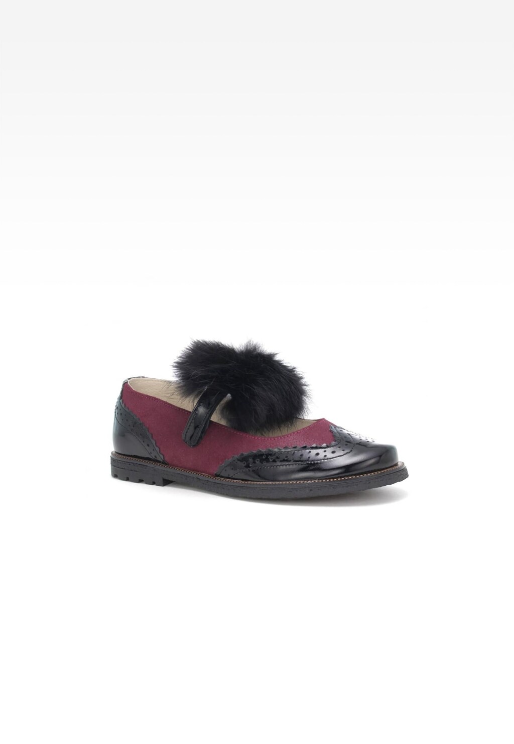 Wizytowe BARTEK W-45637/SZ/L9X, dla dziewcząt, bordowy Widok 1