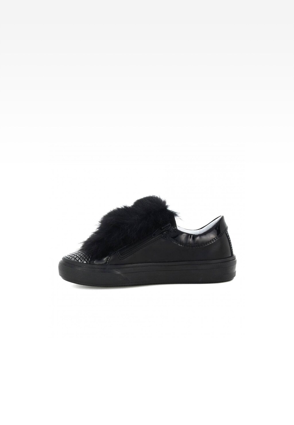 Półbuty BARTEK T-45697/SZ/L14X II, dla dziewcząt, czarny Widok 4